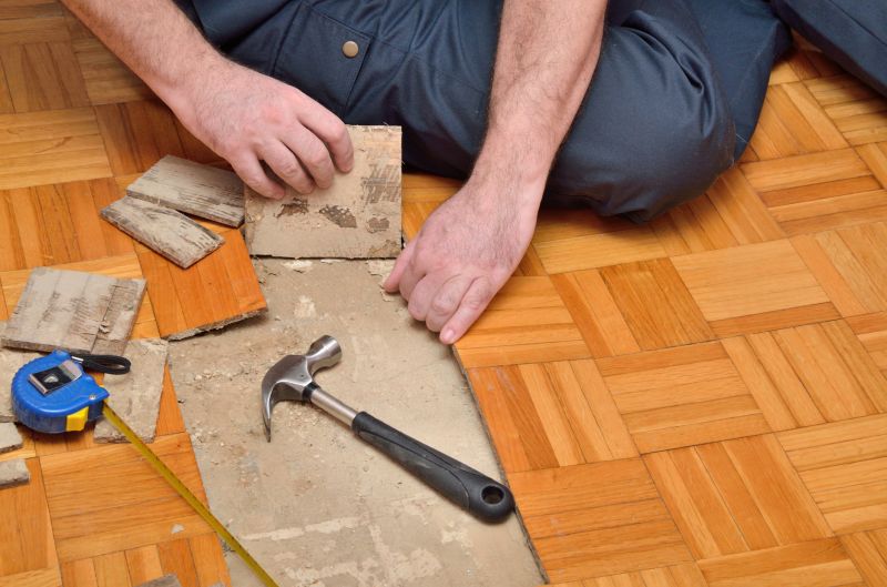 Parquet Floor Replacement